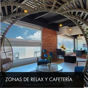 Zonas de relax y cafeteria Mosaico