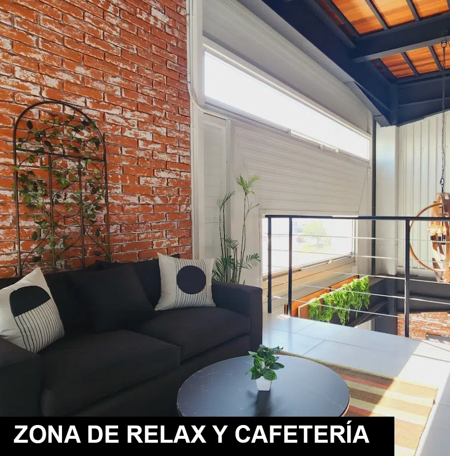 zona relax y cafeteteria